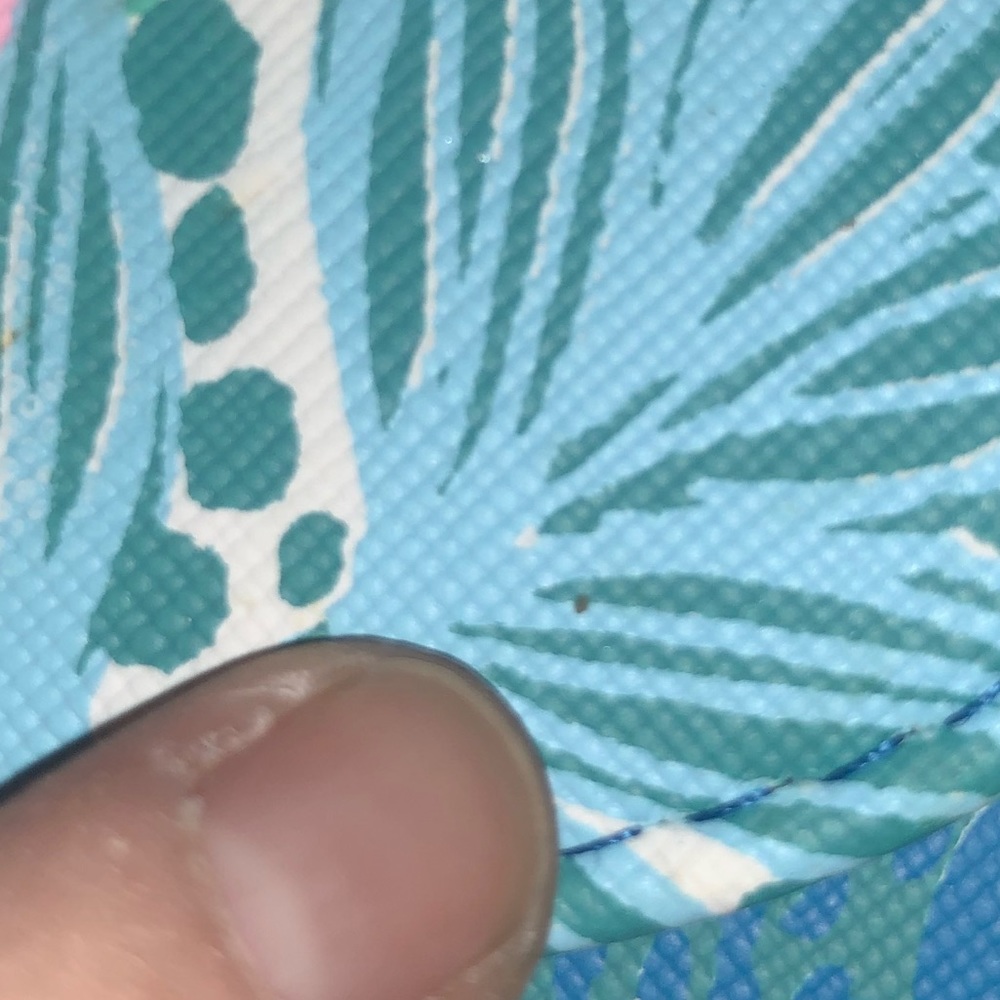 Lilly Pulitzer Botanical Green Holiday In The Sun GWP Top Handle Bag - Picture 8 of 16